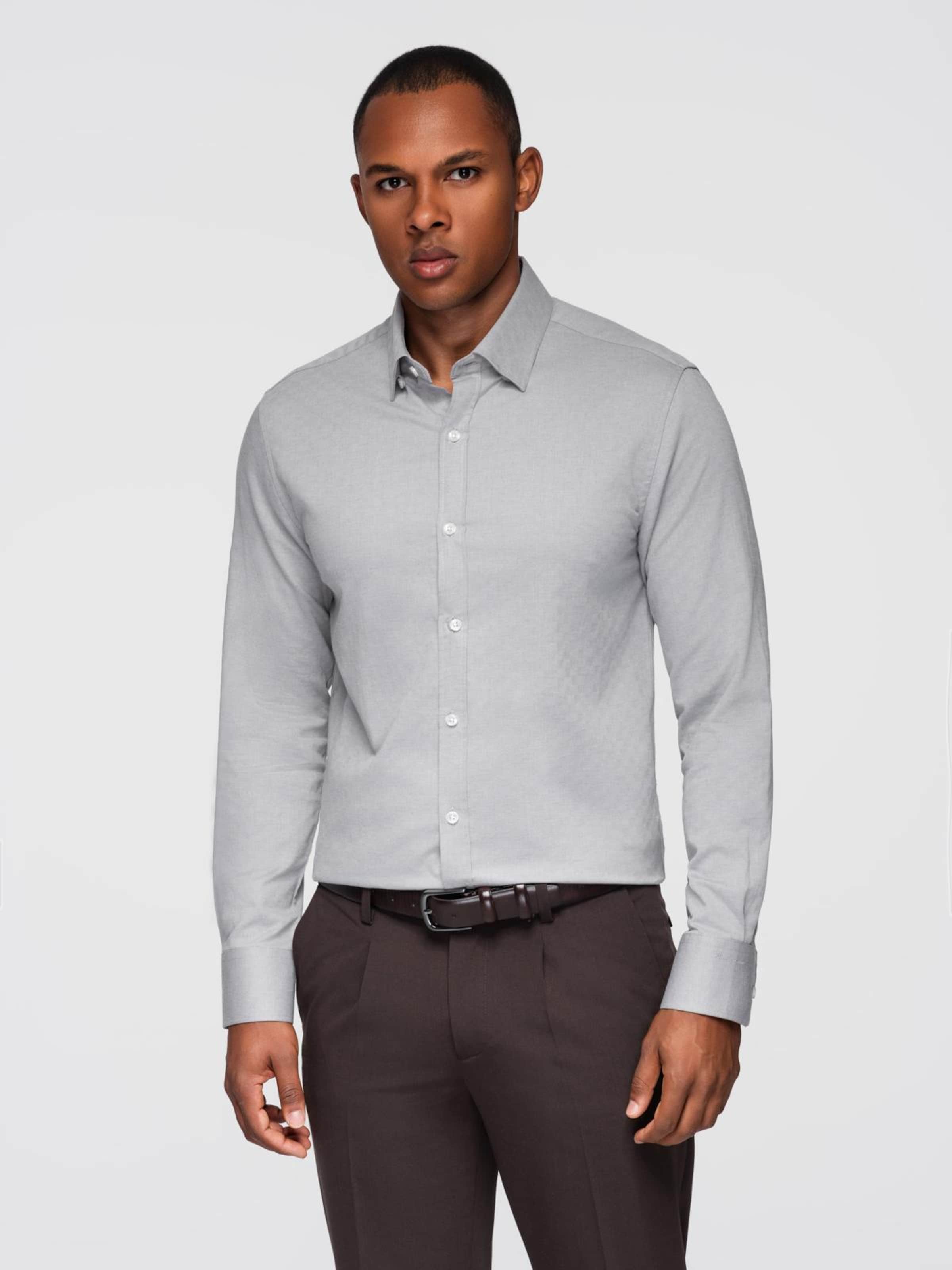 Ombre Рубашка на пуговицах Slim fit 'OM-SHCS-0175' в сером цвете
Ombre Рубашка на пуговицах Slim fit 'OM-SHCS-0175' в сером цвете