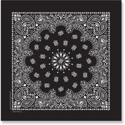 Платок в стиле пейсли Carolina Mfg., Black
Платок в стиле пейсли Carolina Mfg., Black