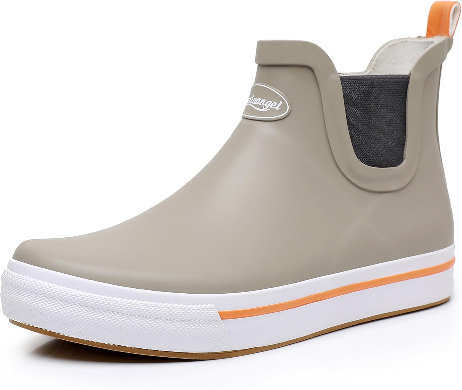 Мужские ботинки RAINANGEL, до щиколотки, противоскользящие, удобные, легкие, из натуральной резины, рабочая обувь для активного отдыха, водонепроницаемые сапоги для рыбалки, светло-коричневый
Мужские ботинки RAINANGEL, до щиколотки, противоскользящие, удобные, легкие, из натуральной резины, рабочая обувь для активного отдыха, водонепроницаемые сапоги для рыбалки, светло-коричневый