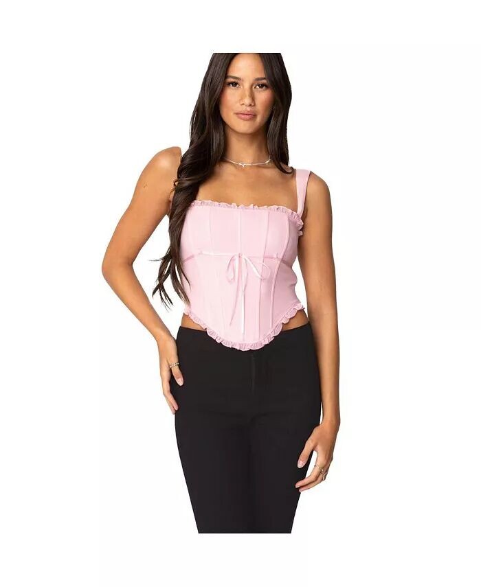 Женский сетчатый корсет-кокетка Edikted, розовый
Женский сетчатый корсет-кокетка Edikted, розовый