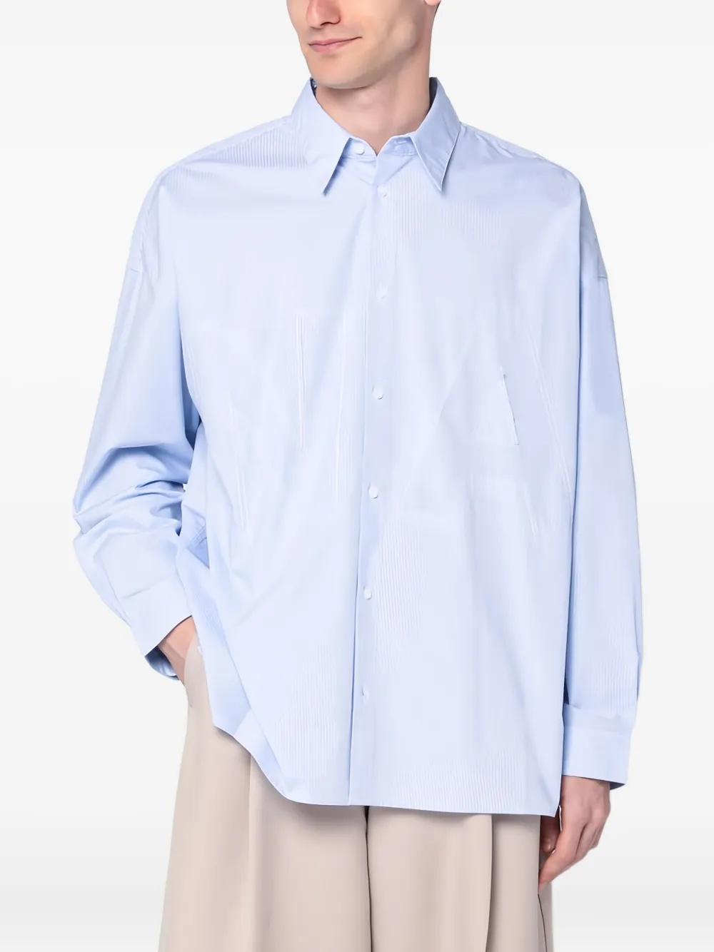 Рубашка с вышитым логотипом NEW AMSTERDAM, синий
Рубашка с вышитым логотипом NEW AMSTERDAM, синий