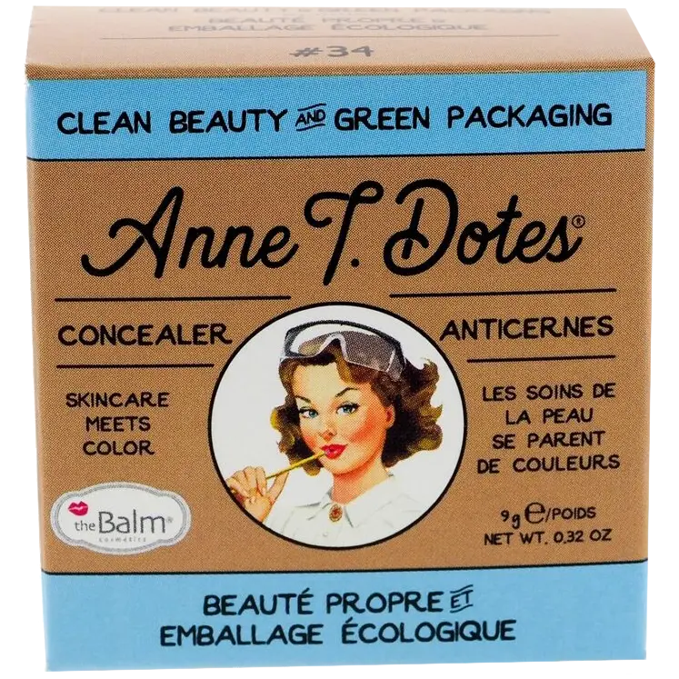 Консилер для лица №34 The Balm Anne T. Dotes, 9 гр
Консилер для лица №34 The Balm Anne T. Dotes, 9 гр