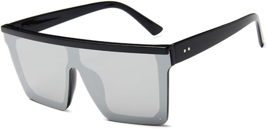 Большие цельные защитные солнцезащитные очки для женщин и мужчин, квадратная оправа, для отдыха на природе, пляжа и путешествий Weloveushop, Bright Black White Mercury
Большие цельные защитные солнцезащитные очки для женщин и мужчин, квадратная оправа, для отдыха на природе, пляжа и путешествий Weloveushop, Bright Black White Mercury