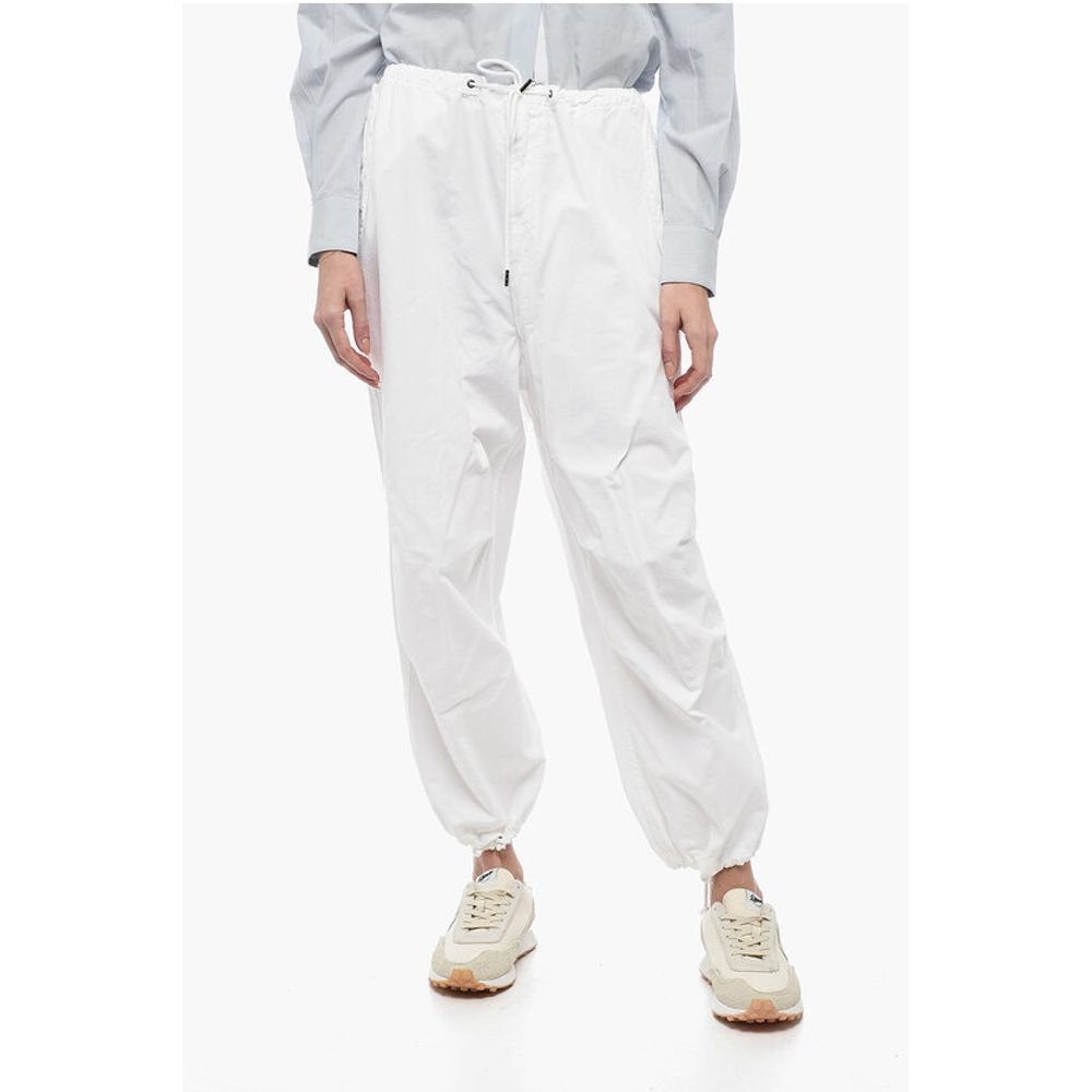 Свободные брюки с завязками на шнурке Darkpark, White 
Свободные брюки с завязками на шнурке Darkpark, White