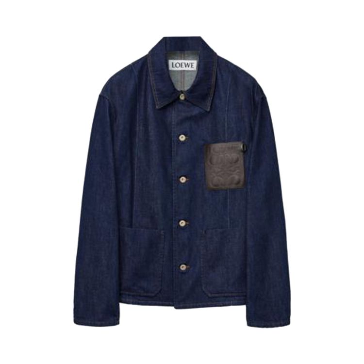 Куртка Loewe Workwear Jacket 'Indigo Blue', синий
Куртка Loewe Workwear Jacket 'Indigo Blue', синий