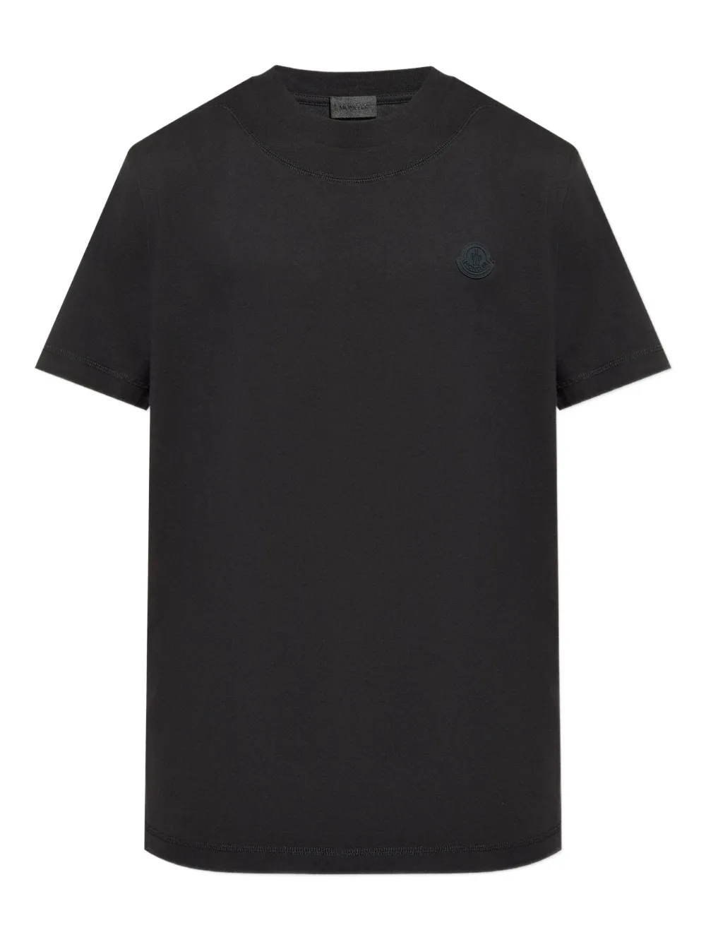 Хлопковая футболка с нашивкой-логотипом MONCLER, черный
Хлопковая футболка с нашивкой-логотипом MONCLER, черный