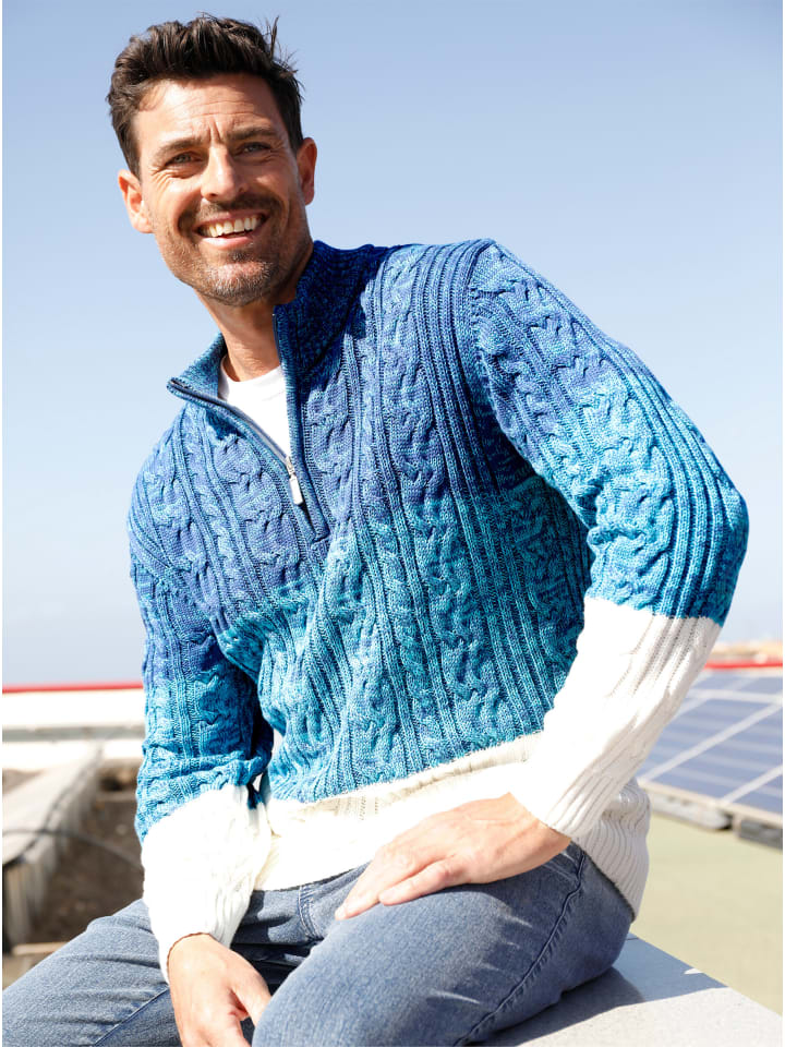 Свитер с длинными рукавами в бирюзовом меланжевом цвете WITT WEIDEN
Свитер с длинными рукавами в бирюзовом меланжевом цвете WITT WEIDEN