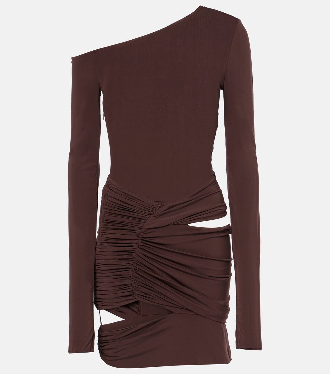 Мини-платье с асимметричным вырезом Nensi Dojaka, цвет puce
Мини-платье с асимметричным вырезом Nensi Dojaka, цвет puce