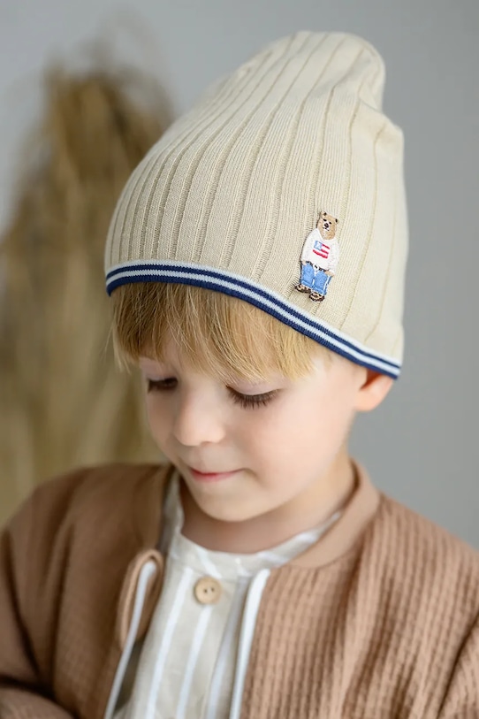 Детская шапка REX Jamiks, бежевый
Детская шапка REX Jamiks, бежевый