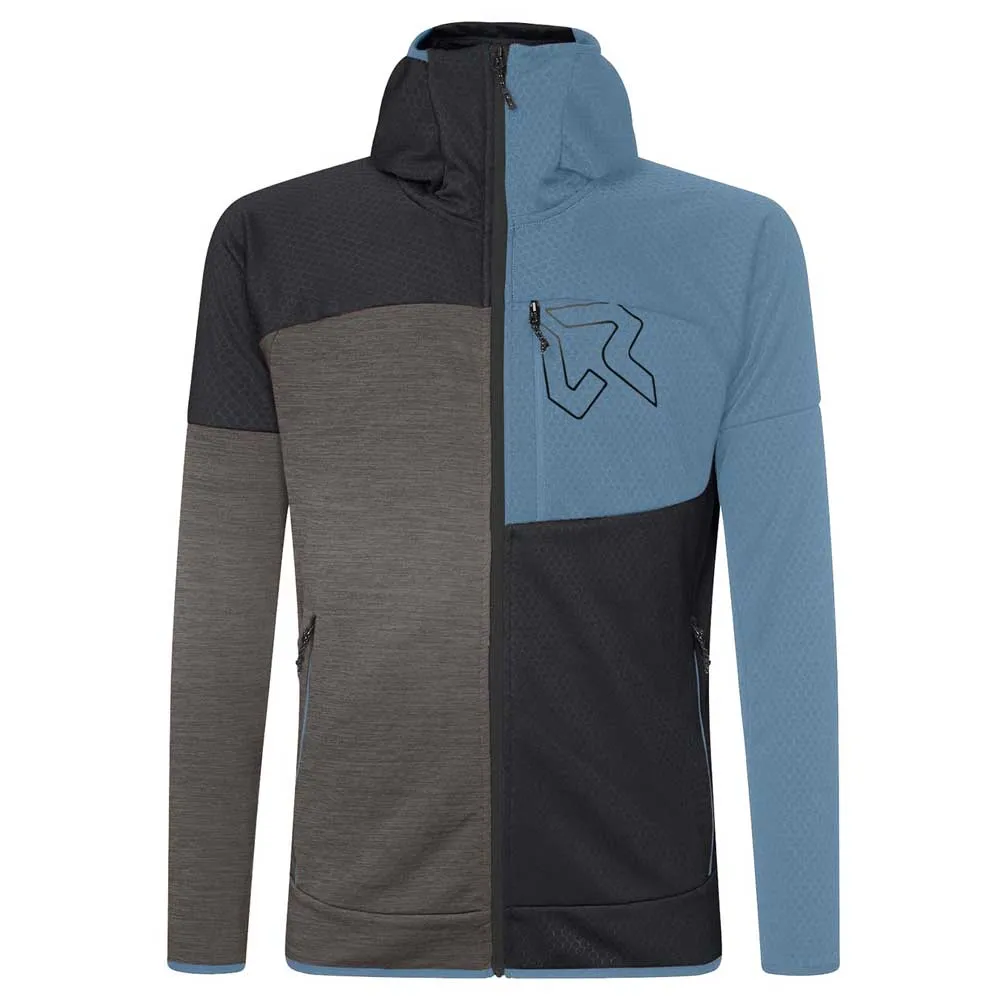 Флис Rock Experience Kobra full zip, синий 
Флис Rock Experience Kobra full zip, синий