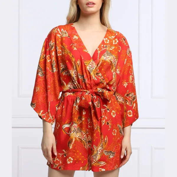 Комбинезон стандартного кроя Superdry, красный
Комбинезон стандартного кроя Superdry, красный