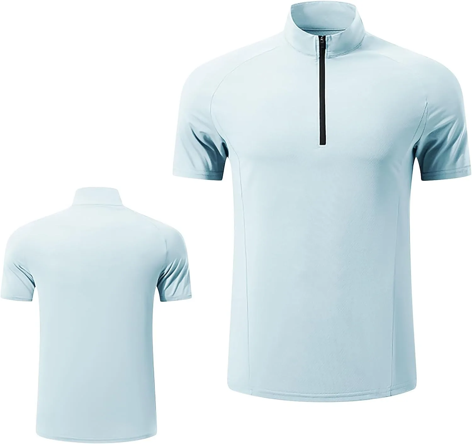 Мужская футболка для велоспорта с коротким рукавом и воротником-стойкой
Мужская футболка для велоспорта с коротким рукавом и воротником-стойкой