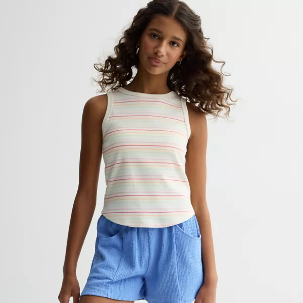 Детский и подростковый топ с высоким воротом для девочек 6-18 лет в обычных и больших размерах So, цвет rainbow stripe
Детский и подростковый топ с высоким воротом для девочек 6-18 лет в обычных и больших размерах So, цвет rainbow stripe