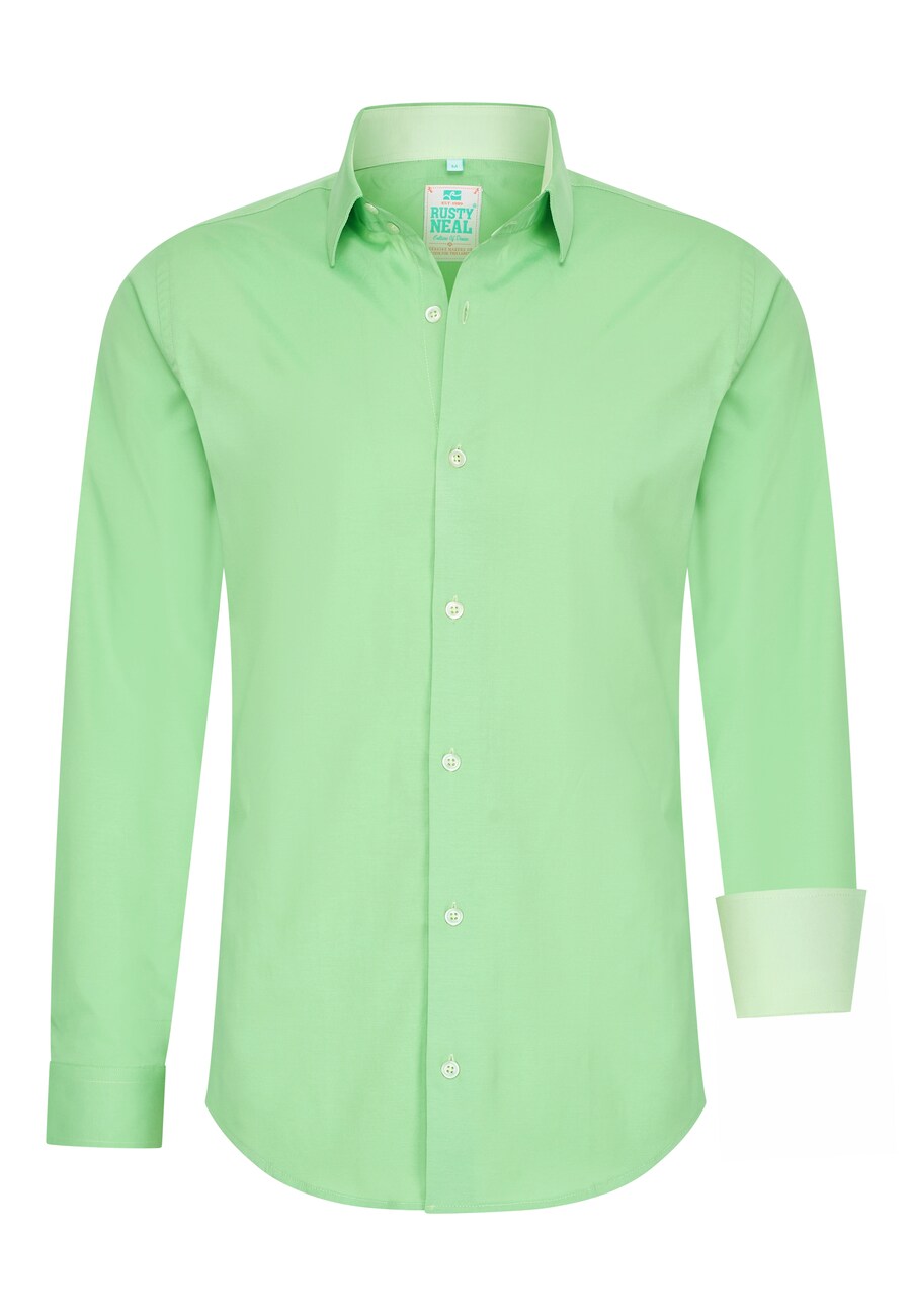 Повседневная рубашка Rusty Neal Slim fit Button Up Shirt, оливковый
Повседневная рубашка Rusty Neal Slim fit Button Up Shirt, оливковый