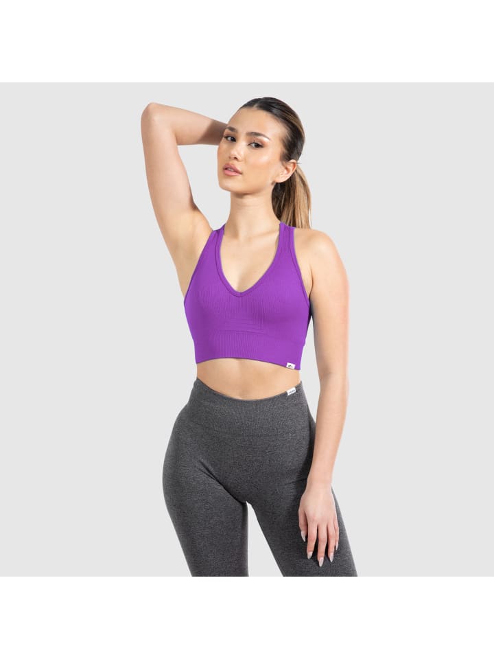 SMILODOX Спортивный бюстгальтер Amaze Pro фиолетового цвета
SMILODOX Спортивный бюстгальтер Amaze Pro фиолетового цвета