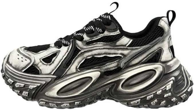 Мужские спортивные туфли из сетки с хорошей вентиляцией, с толстой подошвой, противоскользящие, легкие, на шнуровке, папины кроссовки, подходят для бега, ходьбы и игры в мяч Igzbibg, черный
Мужские спортивные туфли из сетки с хорошей вентиляцией, с толстой подошвой, противоскользящие, легкие, на шнуровке, папины кроссовки, подходят для бега, ходьбы и игры в мяч Igzbibg, черный