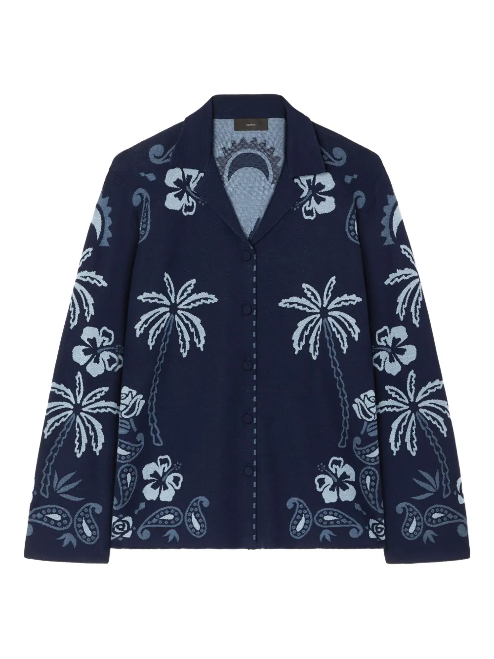 Жаккардовая рубашка Wild Wonder Alanui, синий
Жаккардовая рубашка Wild Wonder Alanui, синий