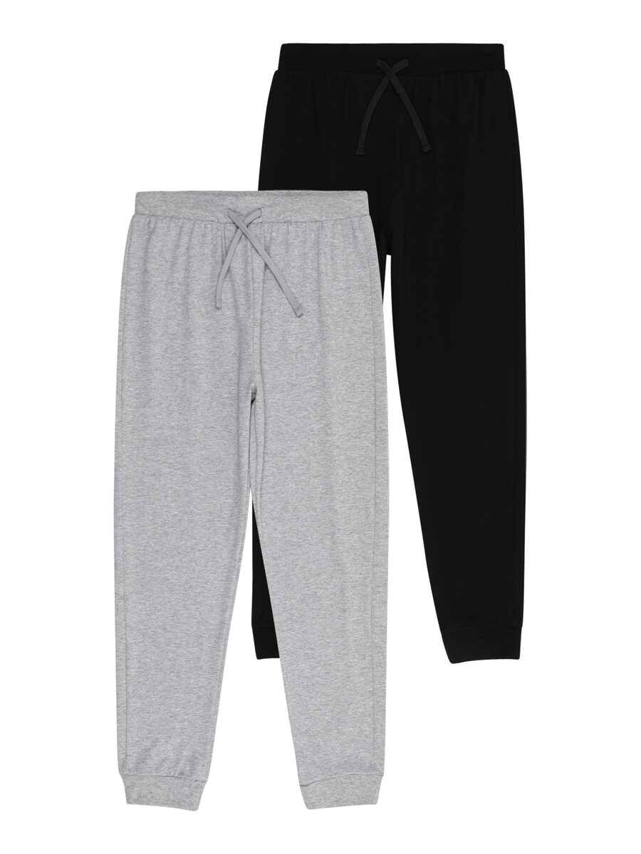 Зауженные брюки ABOUT YOU, цвет mottled grey/Black 
Зауженные брюки ABOUT YOU, цвет mottled grey/Black