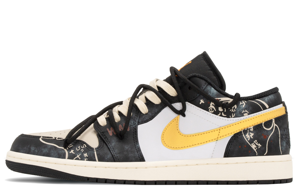 Jordan Кроссовки Air 1 Ducati Tiger Amulet, износостойкие, низкие, винтажные, для баскетбола, мужские, черный с золотыми элементами
Jordan Кроссовки Air 1 Ducati Tiger Amulet, износостойкие, низкие, винтажные, для баскетбола, мужские, черный с золотыми элементами