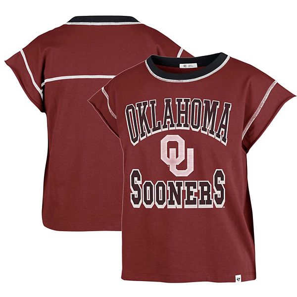 Женская футболка '47 Crimson Oklahoma Sooners Sound Up Maya Cutoff Unbranded
Женская футболка '47 Crimson Oklahoma Sooners Sound Up Maya Cutoff Unbranded