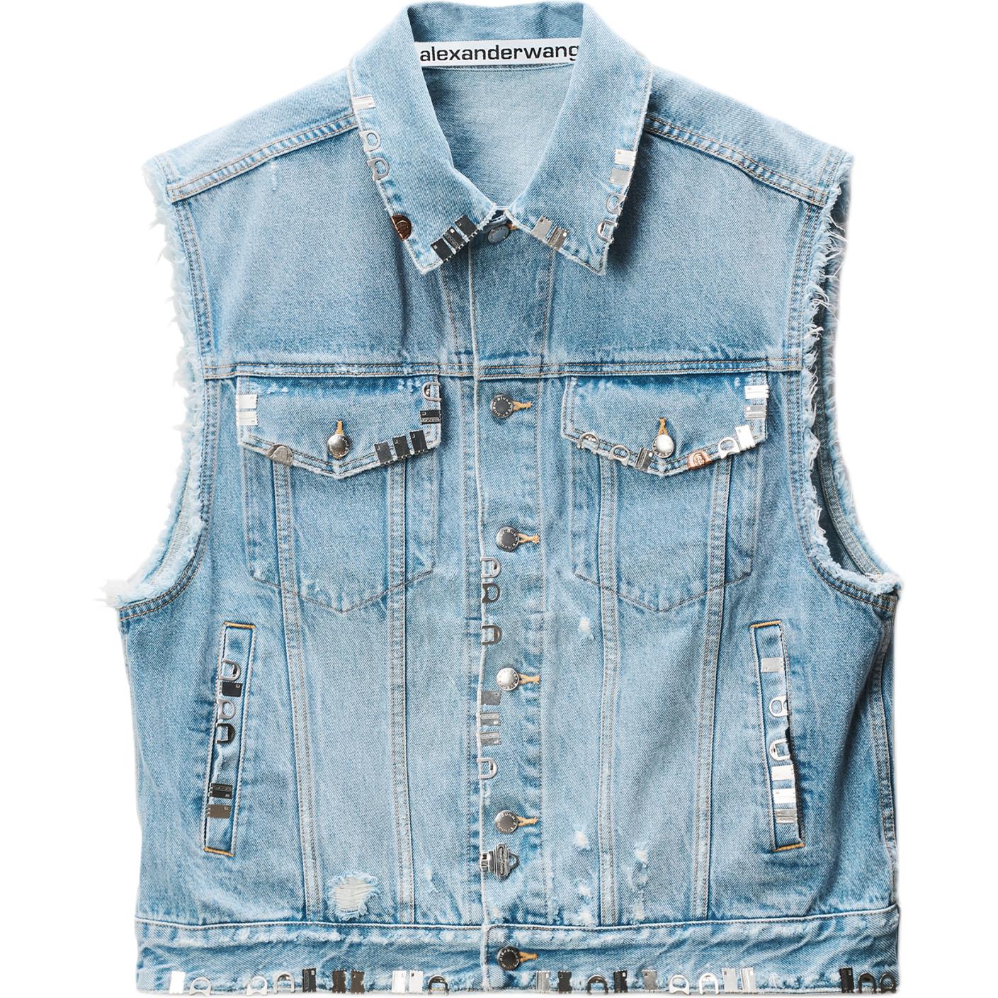 Джинсовая майкака Alexander Wang, индиго
Джинсовая майкака Alexander Wang, индиго