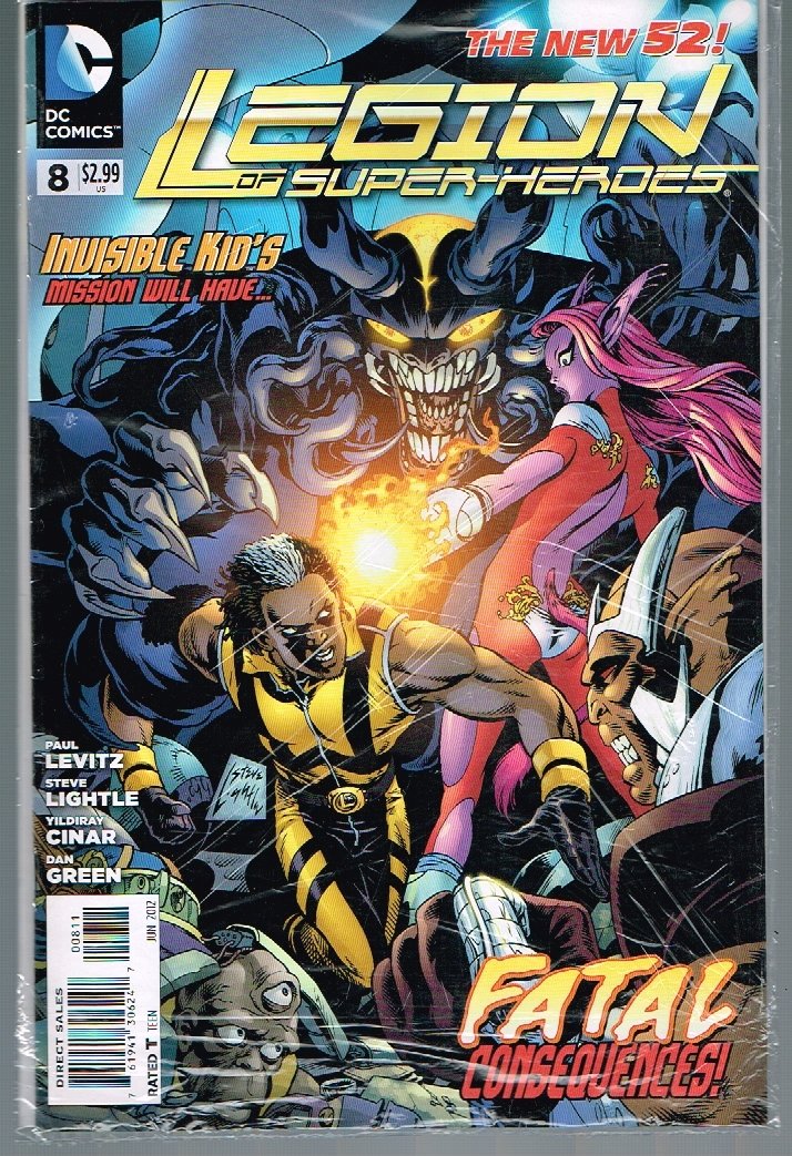 LEGION of SUPER-HEROES # 8 DC Comic (June 2012) The New 52 Series (DC Comics)
LEGION of SUPER-HEROES # 8 DC Comic (June 2012) The New 52 Series (DC Comics)