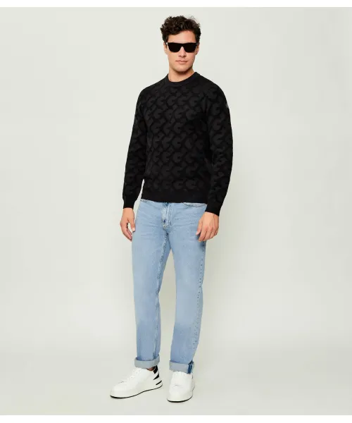 Свитер Джона Regular fit Guess Jeans, черный
Свитер Джона Regular fit Guess Jeans, черный