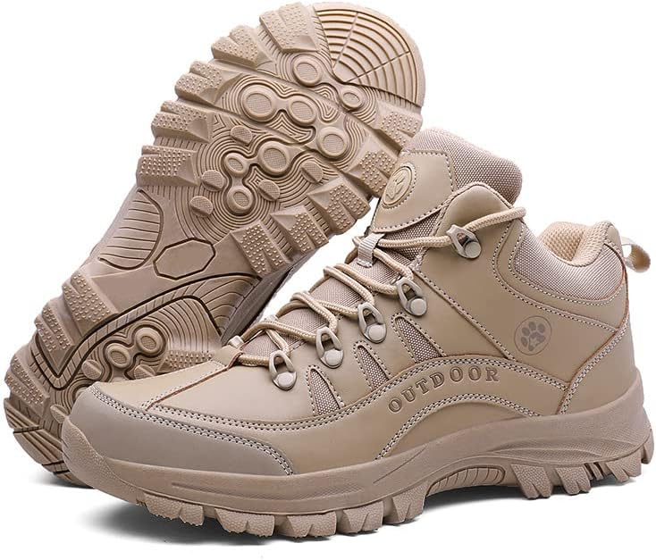 Мужские походные ботинки с хорошей поддержкой свода стопы, высокие, противоскользящие, легкие туристические кроссовки и ботинки для прогулок Angrymonkey, хаки
Мужские походные ботинки с хорошей поддержкой свода стопы, высокие, противоскользящие, легкие туристические кроссовки и ботинки для прогулок Angrymonkey, хаки