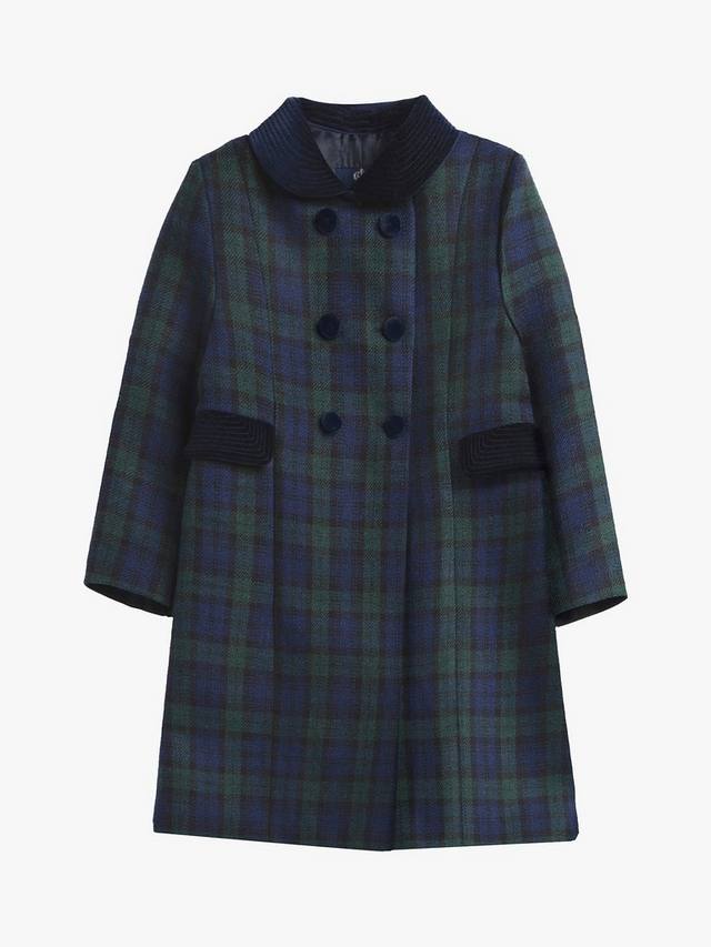 Классическое пальто из шерстяной смеси Trotters, Navy Tartan
Классическое пальто из шерстяной смеси Trotters, Navy Tartan