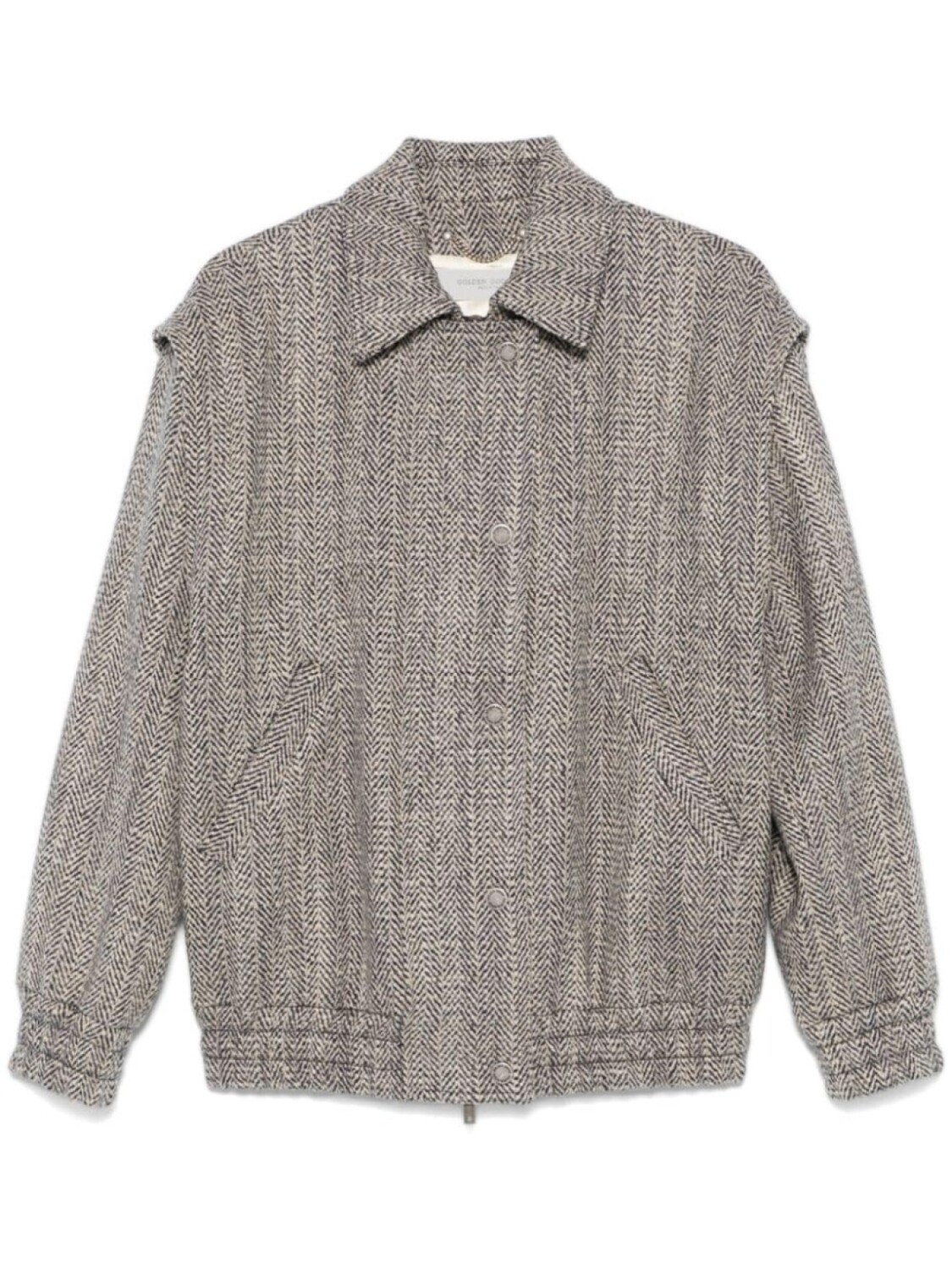 Куртка Golden Goose с узором «ёлочка», черный
Куртка Golden Goose с узором «ёлочка», черный