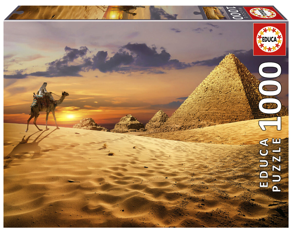 Educa, Пазл, Закат в пустыне, 1000 шт.
Educa, Пазл, Закат в пустыне, 1000 шт.