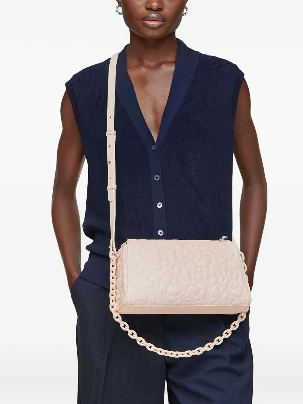 Стеганая сумка через плечо с цепочкой TOUS, нейтральный
Стеганая сумка через плечо с цепочкой TOUS, нейтральный