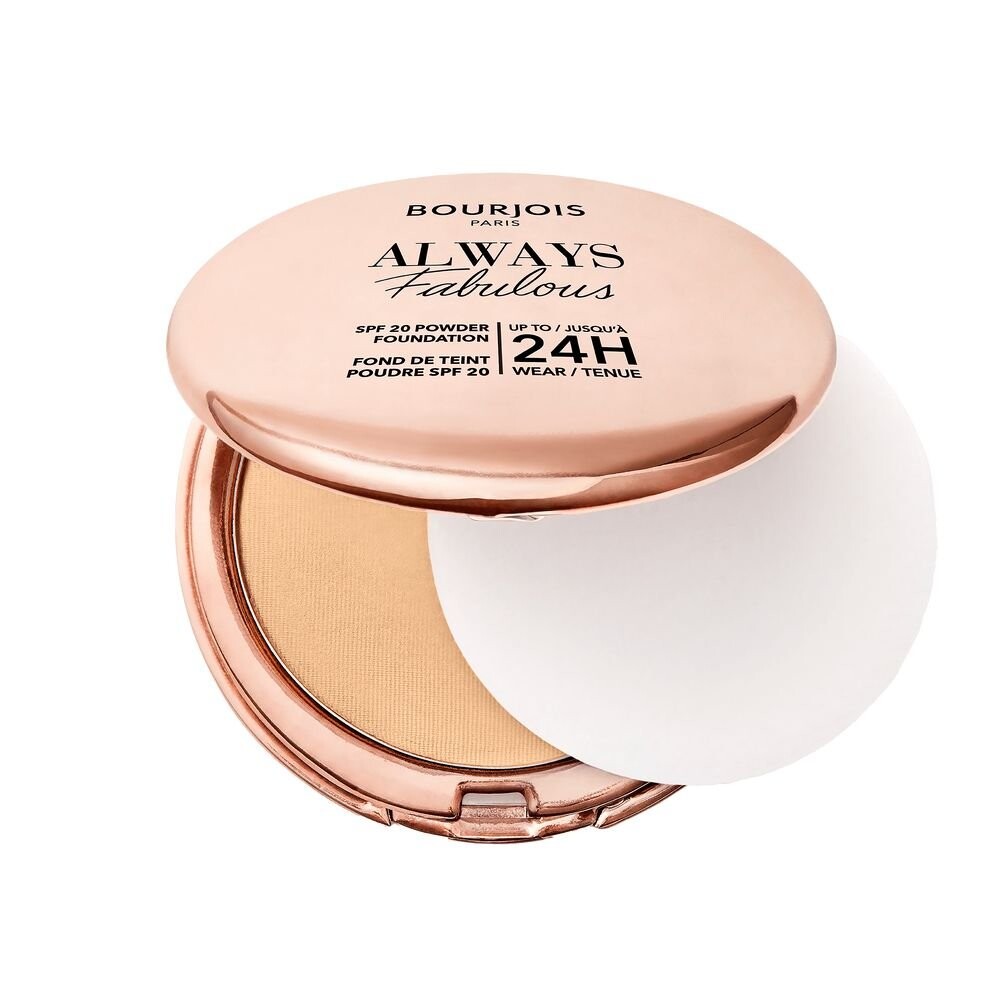 Bourjois Always Fabulous Матирующая компактная пудра с SPF20 310 Бежевый 7г
Bourjois Always Fabulous Матирующая компактная пудра с SPF20 310 Бежевый 7г
