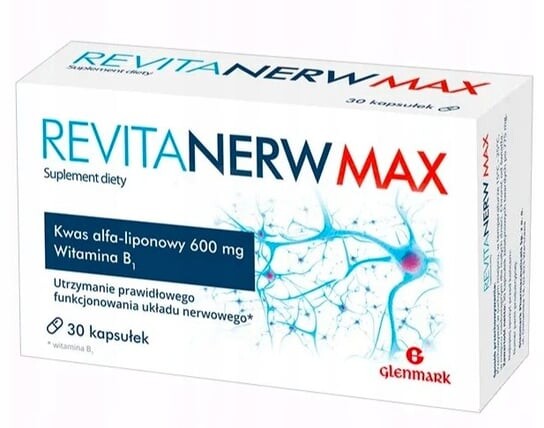 Revitanerw Max, Добавка , 30 капсул. Neuraxpharm
Revitanerw Max, Добавка , 30 капсул. Neuraxpharm