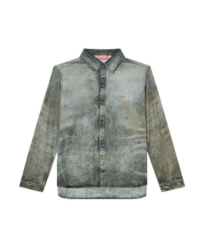 Стильная черная рубашка для мужчин Diesel, черный
Стильная черная рубашка для мужчин Diesel, черный