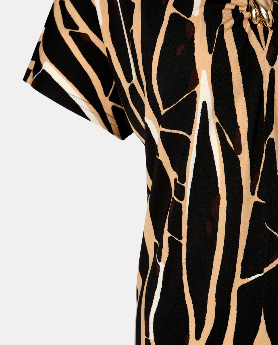 Вязаное платье с узлом на груди Woman El Corte Inglés, коричневый
Вязаное платье с узлом на груди Woman El Corte Inglés, коричневый