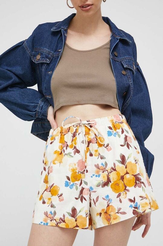 Льняные шорты Abercrombie & Fitch, желтый
Льняные шорты Abercrombie & Fitch, желтый