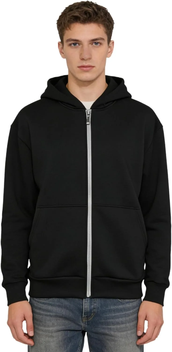 Мужская худи с капюшоном и молнией на молнии, длинный рукав Yhong
Мужская худи с капюшоном и молнией на молнии, длинный рукав Yhong