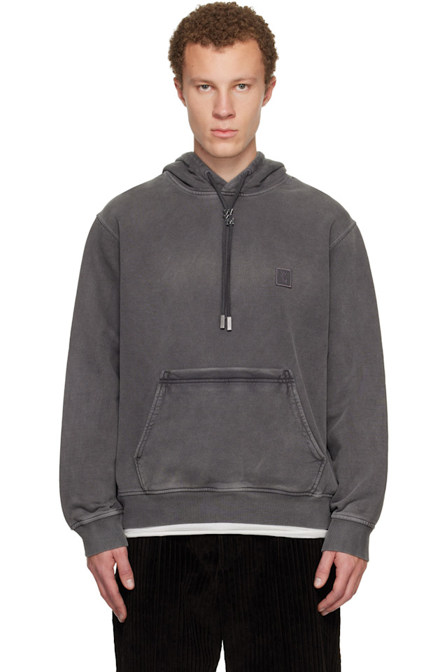 Wooyoungmi Толстовка с логотипом на спине серого цвета
Wooyoungmi Толстовка с логотипом на спине серого цвета