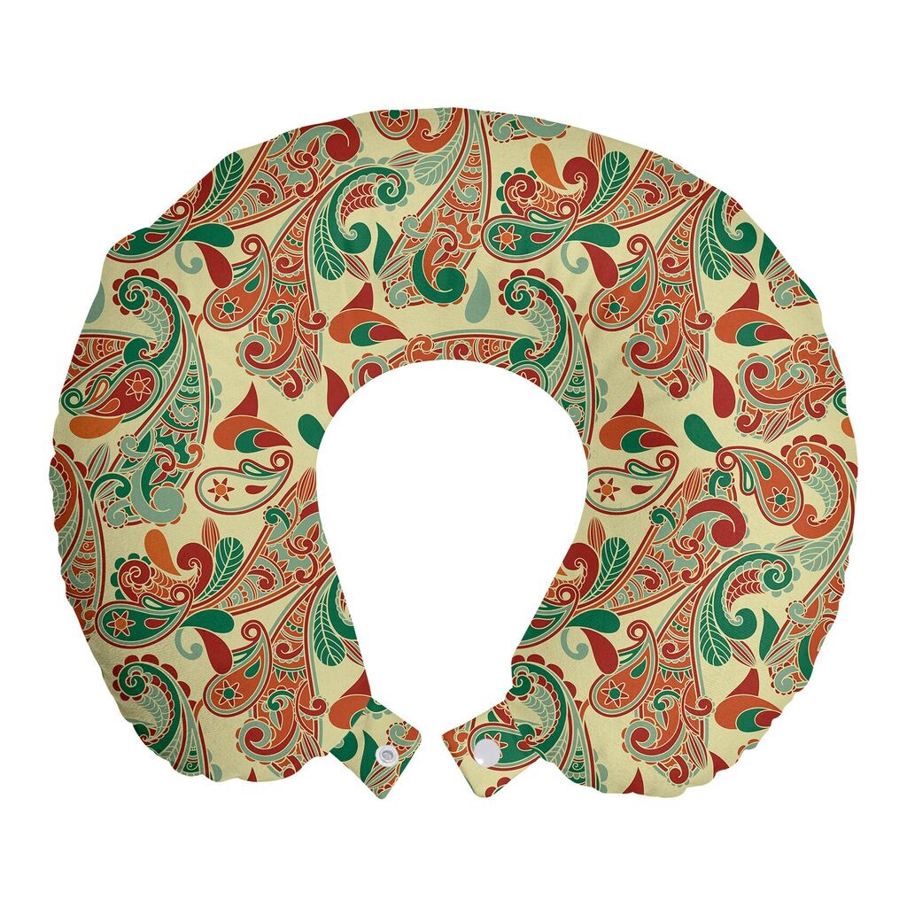 ABAKUHAUS Этническая подушка для путешествий, поддержка шеи, Paisley Art Leaves, пенопластовые дорожные принадлежности для самолета и автомобиля, 30x30 см, Hunter Green Ruby Orange
ABAKUHAUS Этническая подушка для путешествий, поддержка шеи, Paisley Art Leaves, пенопластовые дорожные принадлежности для самолета и автомобиля, 30x30 см, Hunter Green Ruby Orange