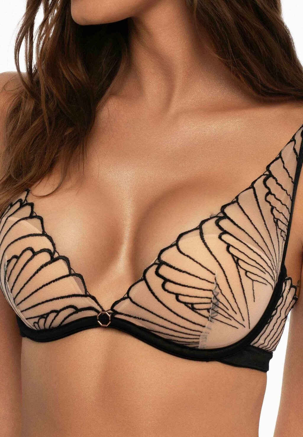 Бюстгальтер пуш-ап Nougat ESOTIQ, czarno beżowy
Бюстгальтер пуш-ап Nougat ESOTIQ, czarno beżowy