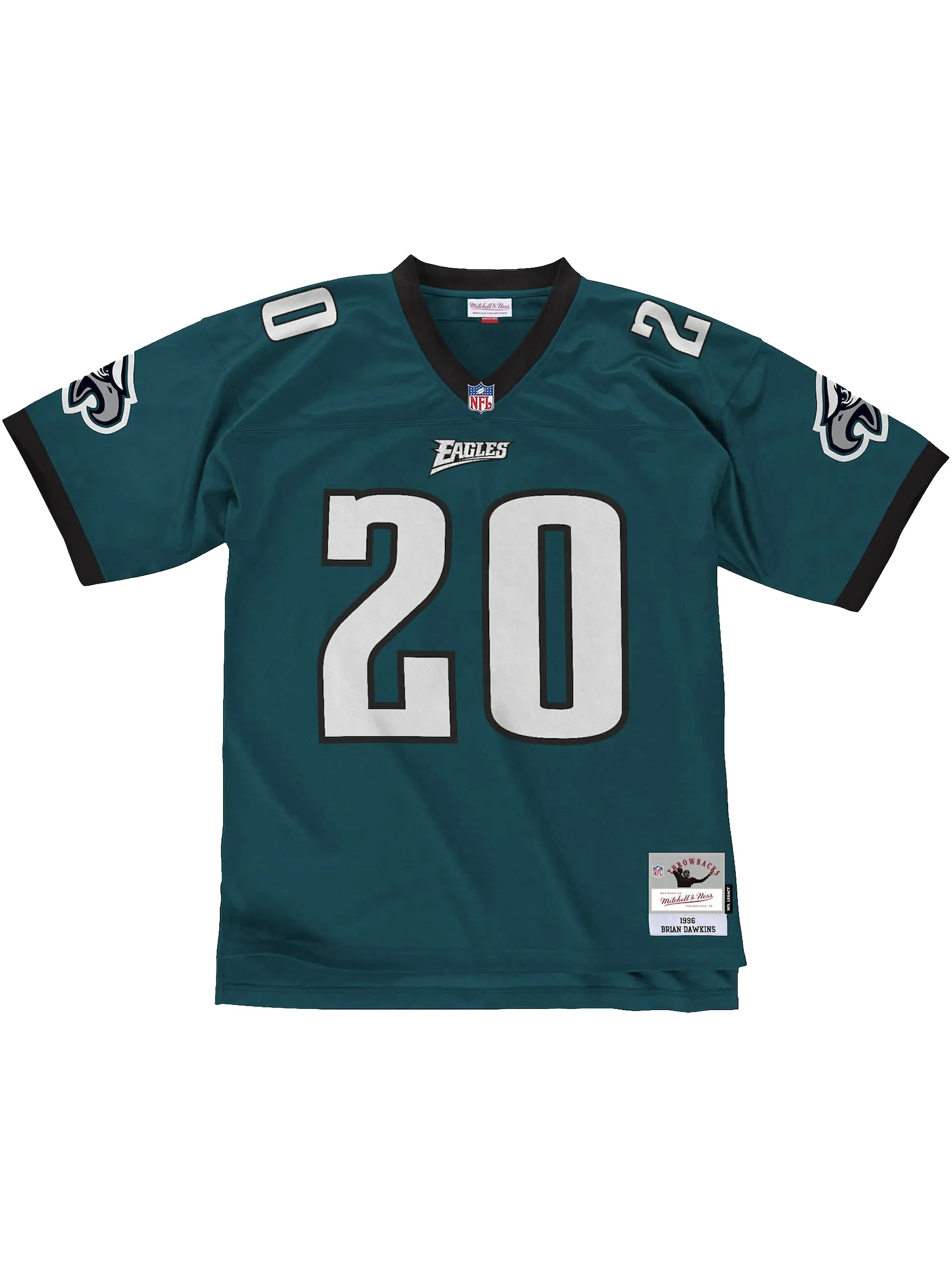 Спортивная футболка Philadelphia Eagles 1996 Brian Dawkins Mitchell & Ness, зеленый
Спортивная футболка Philadelphia Eagles 1996 Brian Dawkins Mitchell & Ness, зеленый