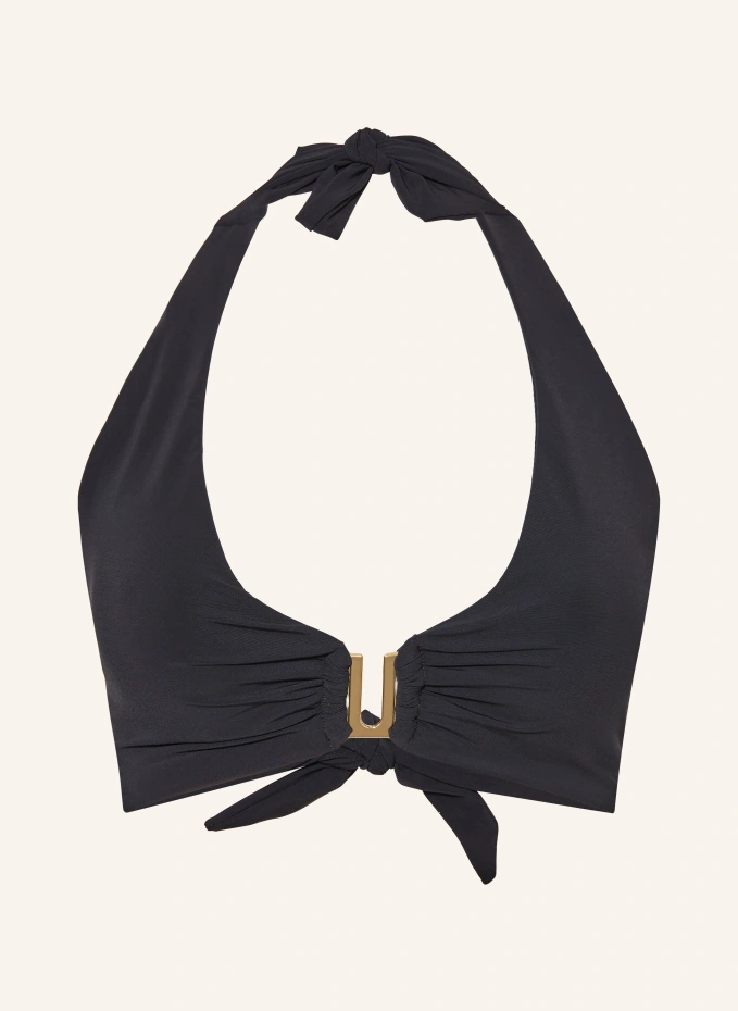 Топ бикини с вырезом халтер jetset Jets Australia, черный
Топ бикини с вырезом халтер jetset Jets Australia, черный