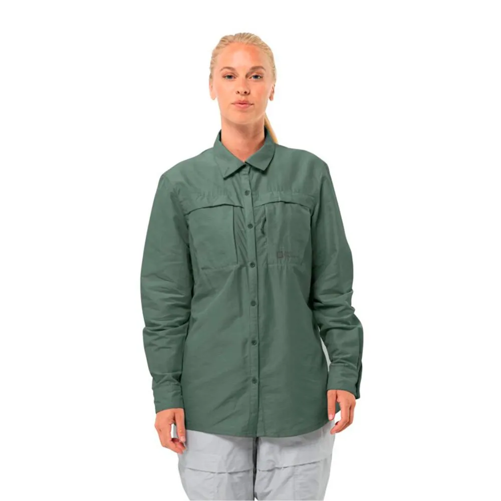 Рубашка Jack Wolfskin Barrier, зеленый
Рубашка Jack Wolfskin Barrier, зеленый