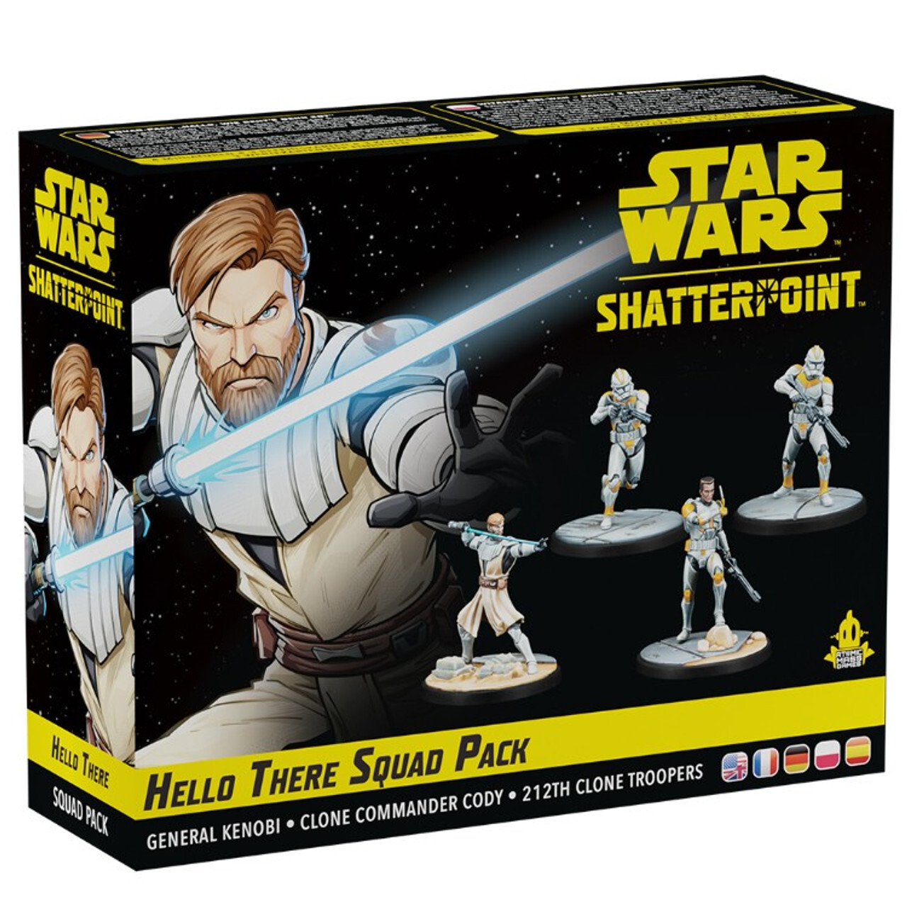 Миниатюра Star Wars: Shatterpoint - Hello There - General Obi-Wan Kenobi Squad Pack
Миниатюра Star Wars: Shatterpoint - Hello There - General Obi-Wan Kenobi Squad Pack