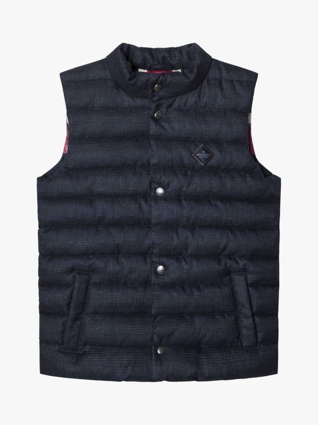 Детский утепленный жилет в клетку Hackett London, Midnight Blue
Детский утепленный жилет в клетку Hackett London, Midnight Blue
