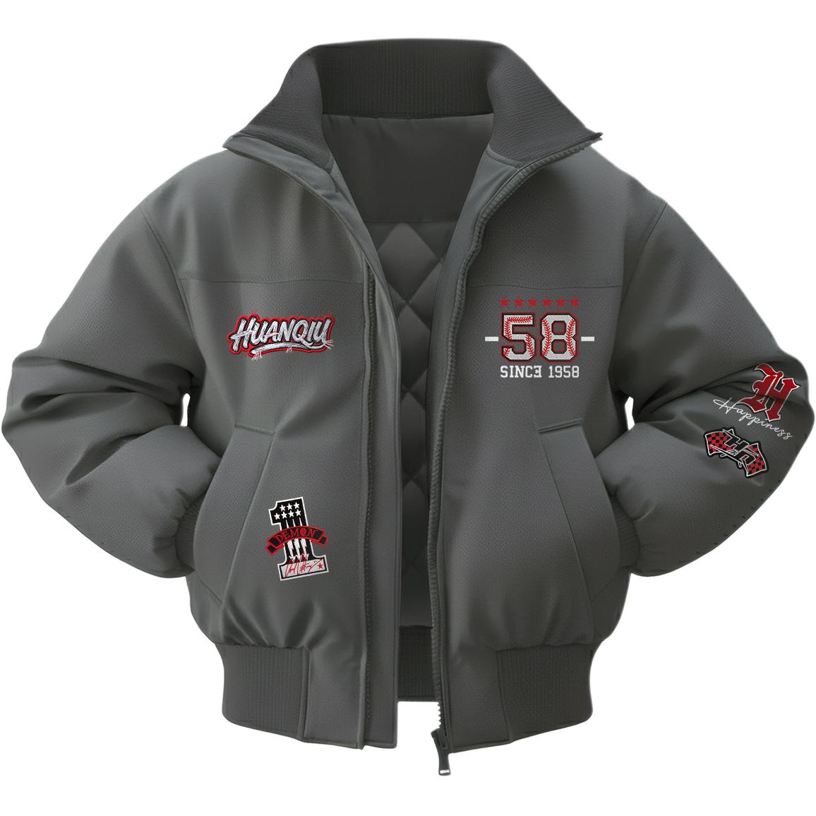 Куртка Unisex Stand Collar Thickened HUANQIU, серый
Куртка Unisex Stand Collar Thickened HUANQIU, серый