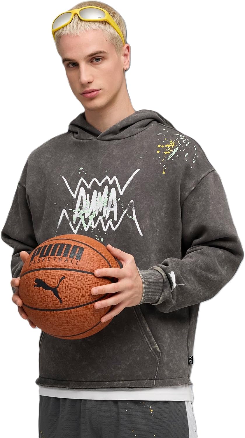 Мужская толстовка PUMA 632828 Points In The Paint с баскетбольной тематикой, на флисовой подкладке, темно-серый
Мужская толстовка PUMA 632828 Points In The Paint с баскетбольной тематикой, на флисовой подкладке, темно-серый