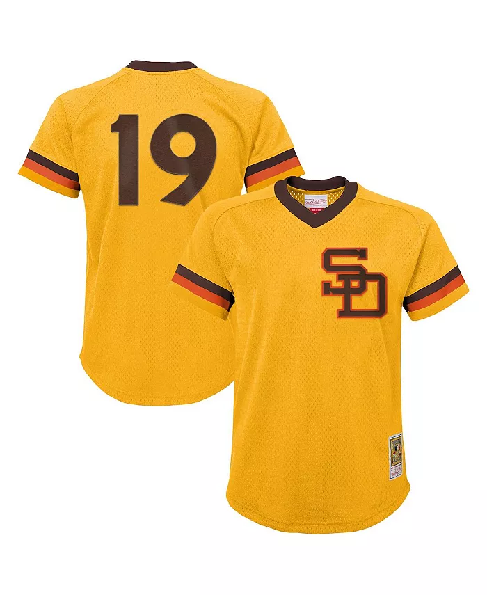 Тренировочная майка для отбивания из сетки для больших мальчиков и девочек Тони Гвинна из коллекции Сан-Диего Падрес Куперстаун Mitchell & Ness
Тренировочная майка для отбивания из сетки для больших мальчиков и девочек Тони Гвинна из коллекции Сан-Диего Падрес Куперстаун Mitchell & Ness