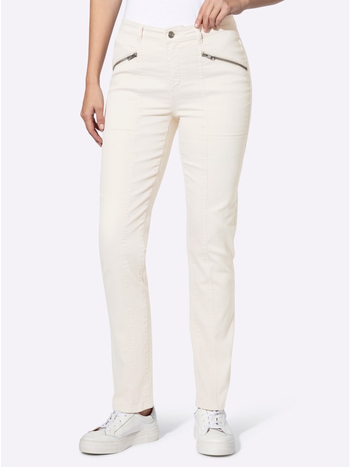 Брюки цвета экрю Heine
Брюки цвета экрю Heine